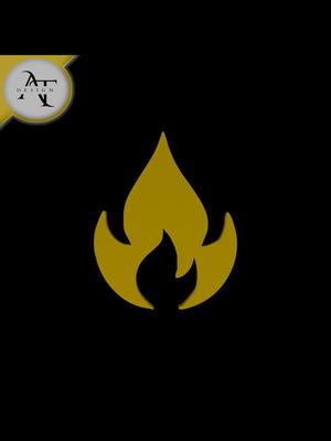 Simple Flame Symbol - 2D Art