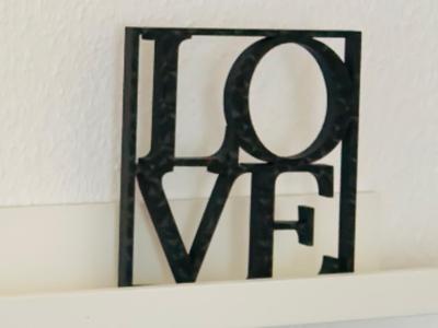 Love Schild