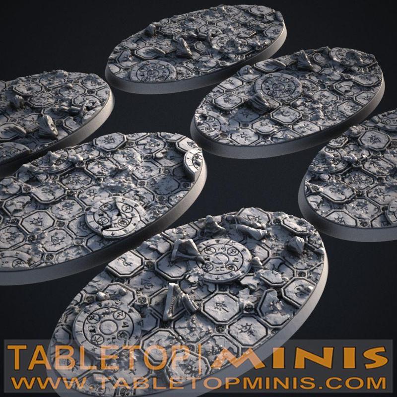 Ancient Ruins 90x52mm Bases