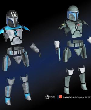Animated Deathwatch armor