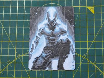 MTG Commander Deck Box inlay Avatar Aang HueFore