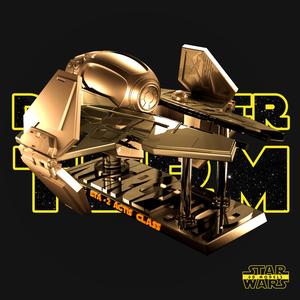 ETA-2 Actis Class - Star Wars 3D Models - Tested and Ready for 3D printing