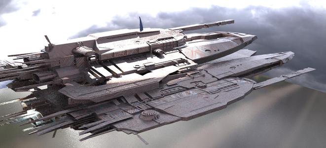 Spaceship Gunslinger design 2