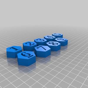 DND Hex Numbers