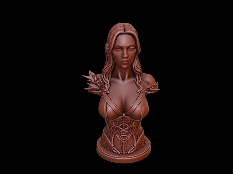 Siren Beast Bust