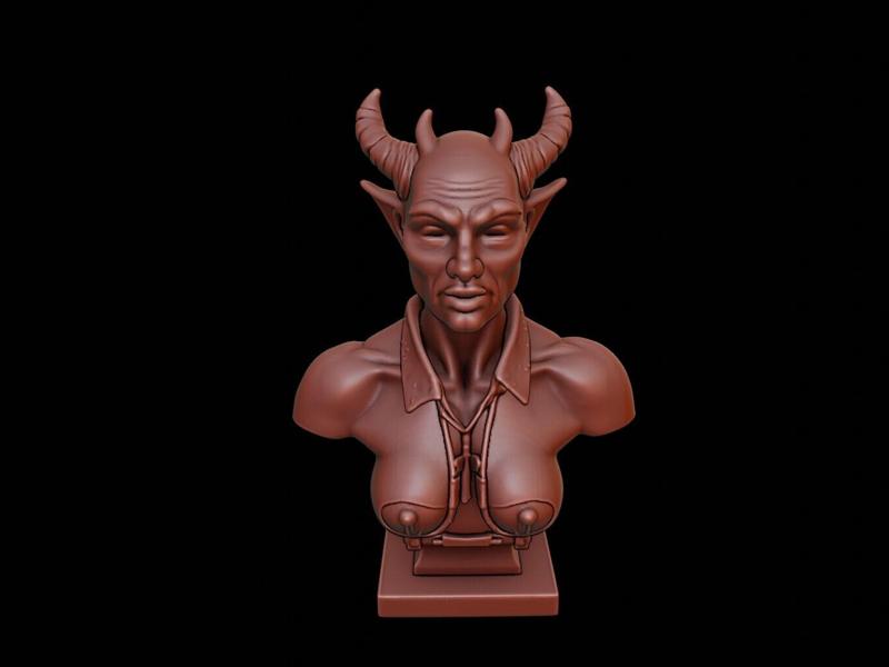 Shapeshifter Beast Bust