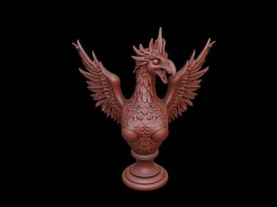 Phoenix Beast Bust