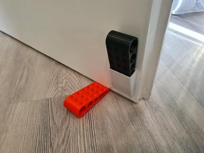 Door Stopper with Holder
