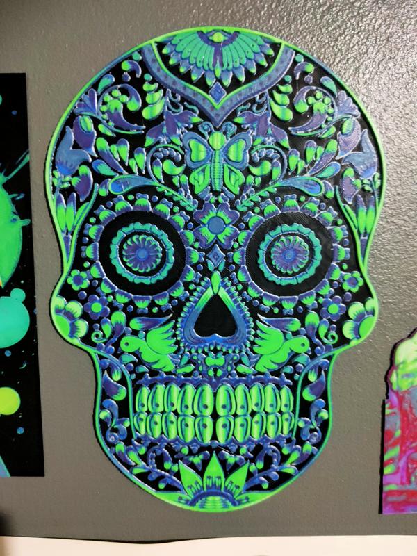 DAY OF THE DEAD MASK 01 HUEFORGE – 8 COLOURS