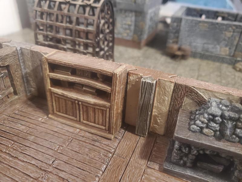 City Builder corner post filler Wood
