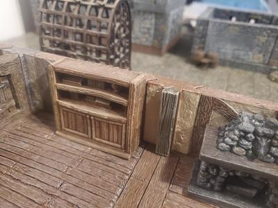 City Builder corner post filler Wood