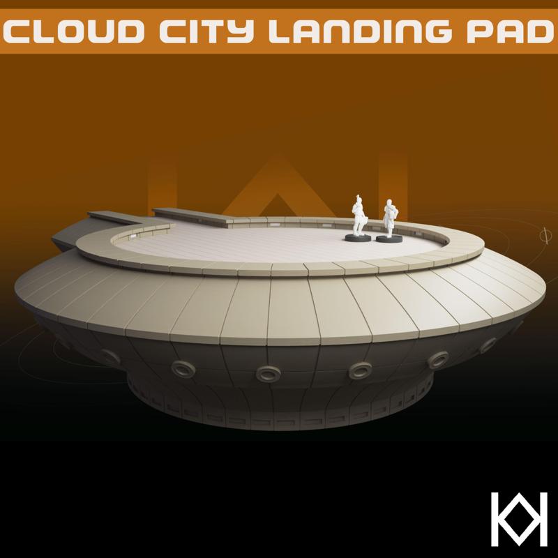 Cloud City Modular Landing Pad