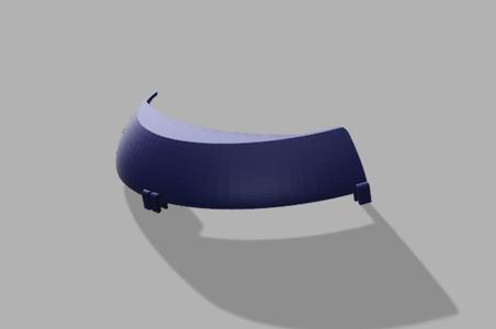 Detachable Protective Visor for RC2 Face Shields