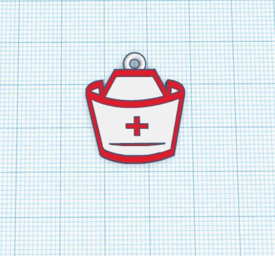 nurse keychain