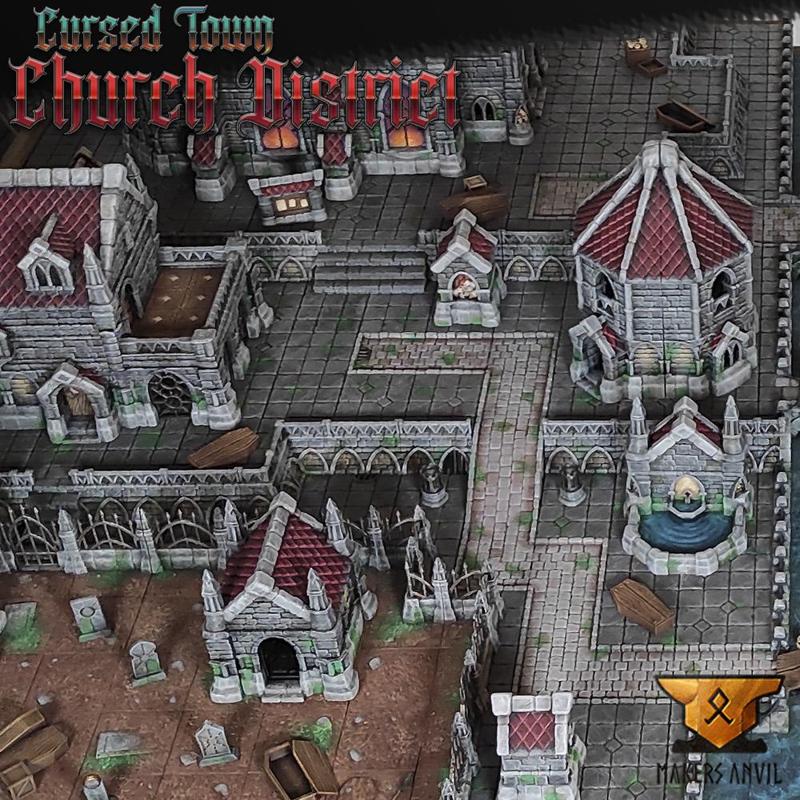 Cursed Town - Church District Core Set