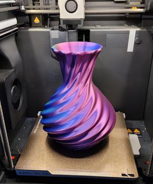 Vase "Greetje" smooth inside, 22 cm height