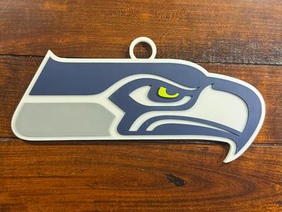Seattle Seahawks Oversized Necklace Logo
