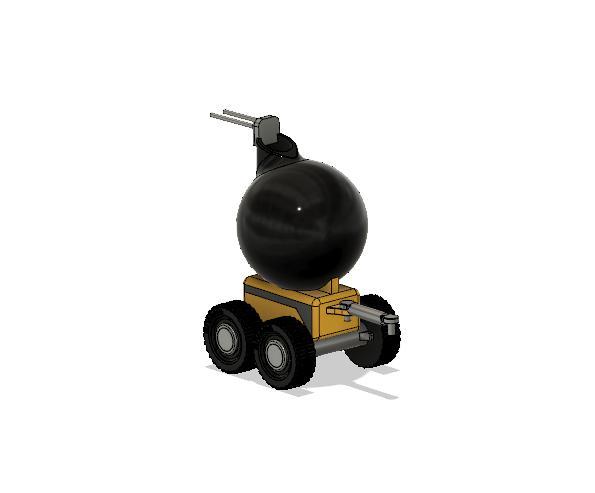 Yellow Zil War Rig - Part 3 Fuel Pod