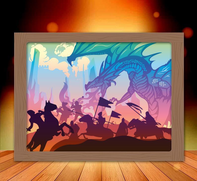Dragon Attack light box