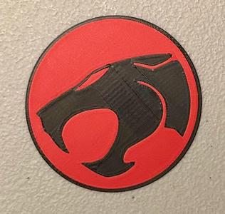 Multicolor Thundercats Logo Magnet