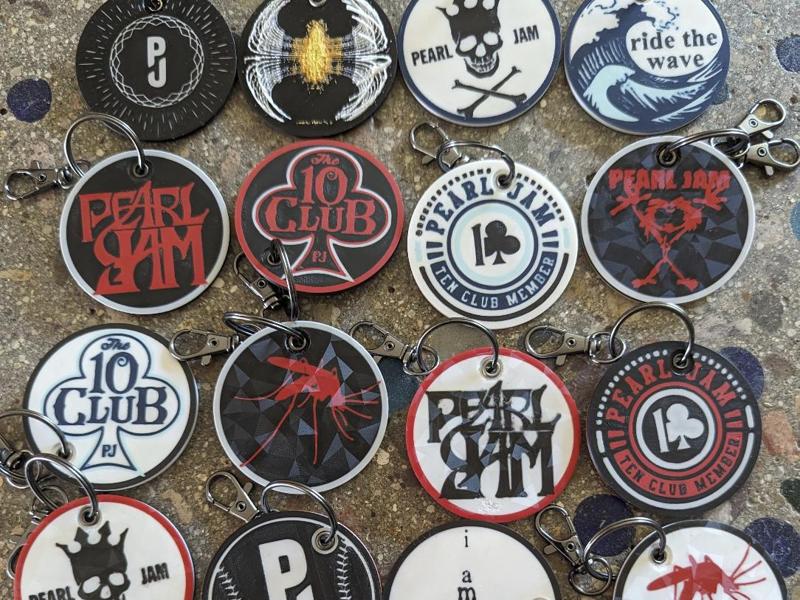Pearl Jam Keychains