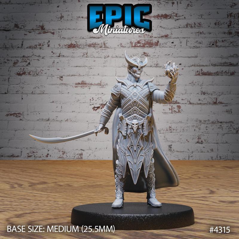 Infernal Knight ‧ DnD Miniature ‧ Tabletop Miniatures ‧ Gaming Monster ‧ 3D Model ‧ RPG ‧ DnDminis ‧ STL FILE