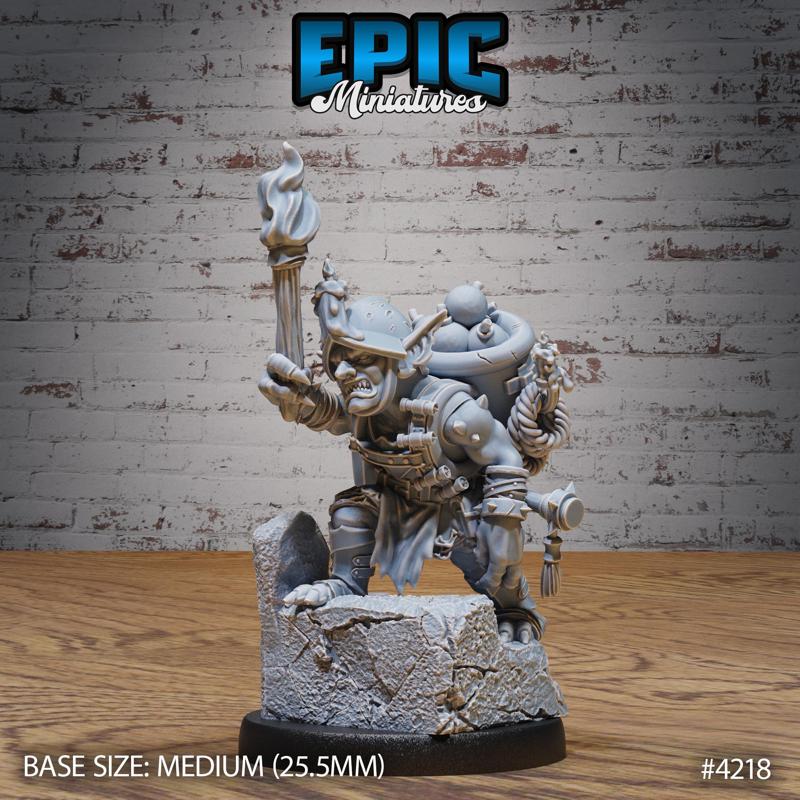 Goblin Miner Climb ‧ DnD Miniature ‧ Tabletop Miniatures ‧ Gaming Monster ‧ 3D Model ‧ RPG ‧ DnDminis ‧ STL FILE