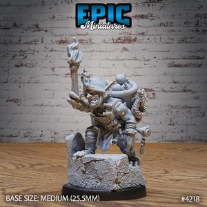 Goblin Miner Climb ‧ DnD Miniature ‧ Tabletop Miniatures ‧ Gaming Monster ‧ 3D Model ‧ RPG ‧ DnDminis ‧ STL FILE