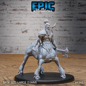 Centaur Scout ‧ DnD Miniature ‧ Tabletop Miniatures ‧ Gaming Monster ‧ 3D Model ‧ RPG ‧ DnDminis ‧ STL FILE