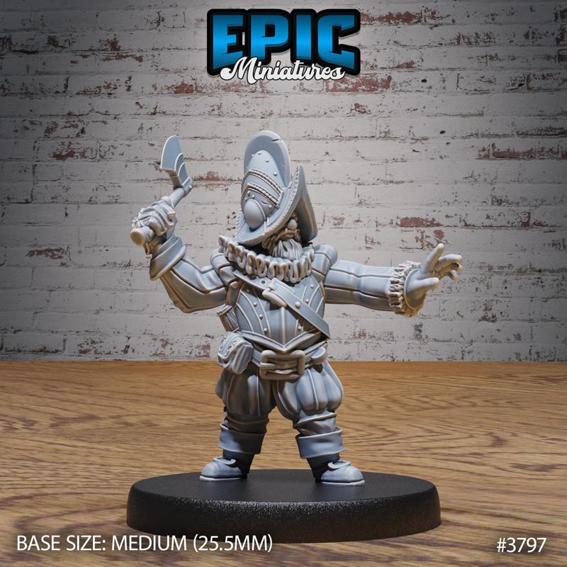 Dwarf Invader Attack ‧ DnD Miniature ‧ Tabletop Miniatures ‧ Gaming Monster ‧ 3D Model ‧ RPG ‧ DnDminis ‧ STL FILE