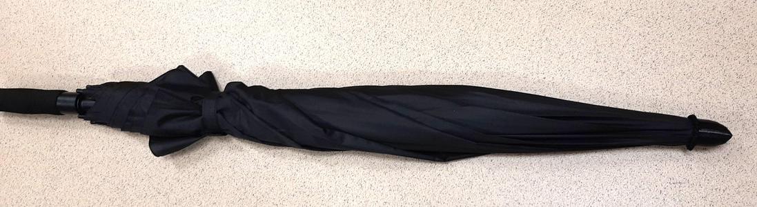 the tip of an umbrella