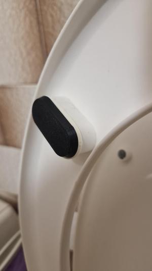 Toilet seat legs