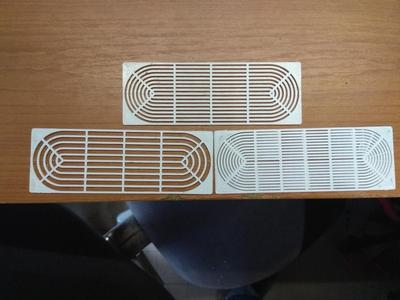 Customizable louspeaker, fan grill