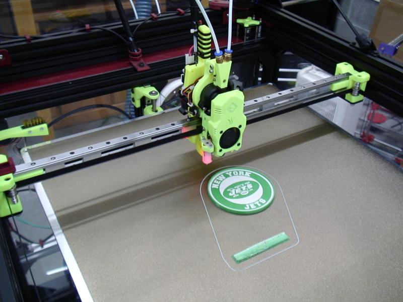 NY Jets Coaster 2 &3 Color Print