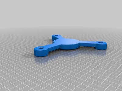 Third Hand Base with Hole for Bearings