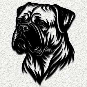 bullmastiff puppy dog wall art home decor