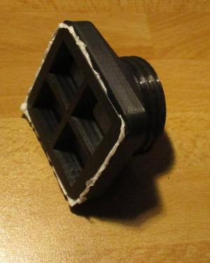 GOST 8762-75 adapter for surgical mask filter