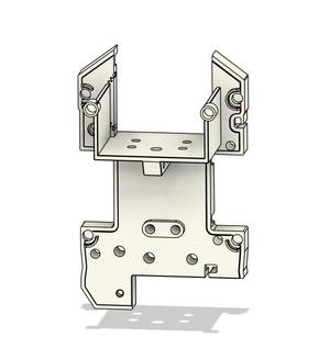 SV08 Toolhead base plate for BIQU Nebula Extruder with H36 tool board