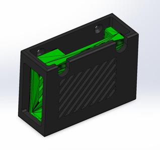 Raspberry pi 4 case mount