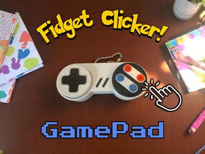 Gamepad Fidget Clicker - Keyboard Switch