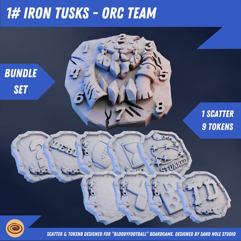IRON TUSK - BUNDLE ORC TEAM