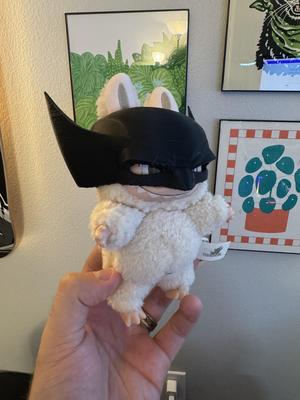 Wolverine Helmet Cowl for Labubu