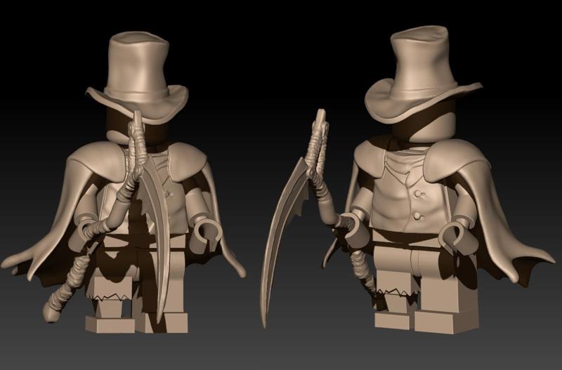 GEHRMAN FROM BLOODBORNE LEGO CUSTOM SET