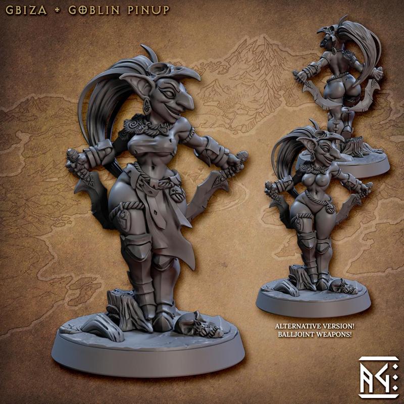 Gbiza - Goblin Pinup (Faldorn Goblins)