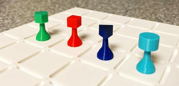 Generic Board Game Player Pieces