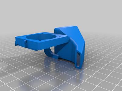 MP Select Mini V2 E3D Dual 30mm Fan Shroud & Mount