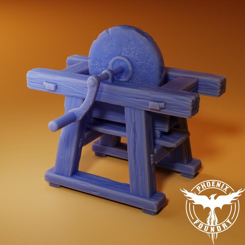 Grinding Wheel (Pre-Supported Professionally)