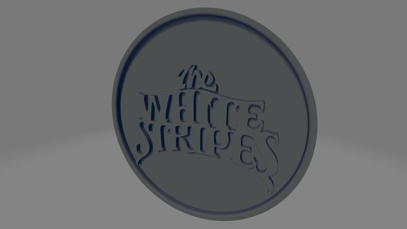 The White Stripes coaster