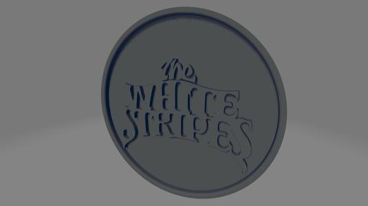 The White Stripes coaster