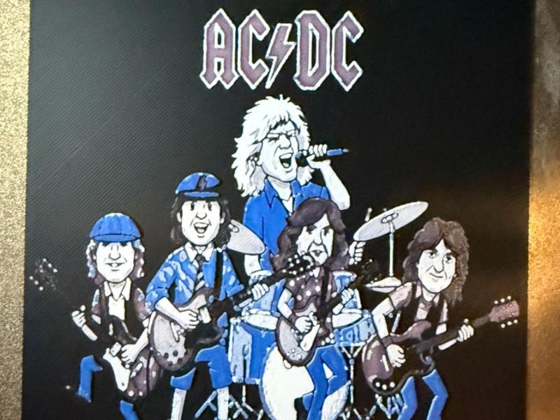 ACDC HueForge Painting